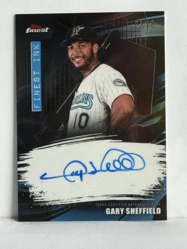 2026 Topps Finest Gary Sheffield Black (RAW)