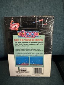 NES Sqoon in Hangtab Box (no manual) RARE Irem Nintendo Entertainment System