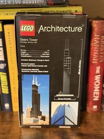 LEGO Architecture Sears Tower 21000 Complete Set 69 Pieces Boxed 2008 New