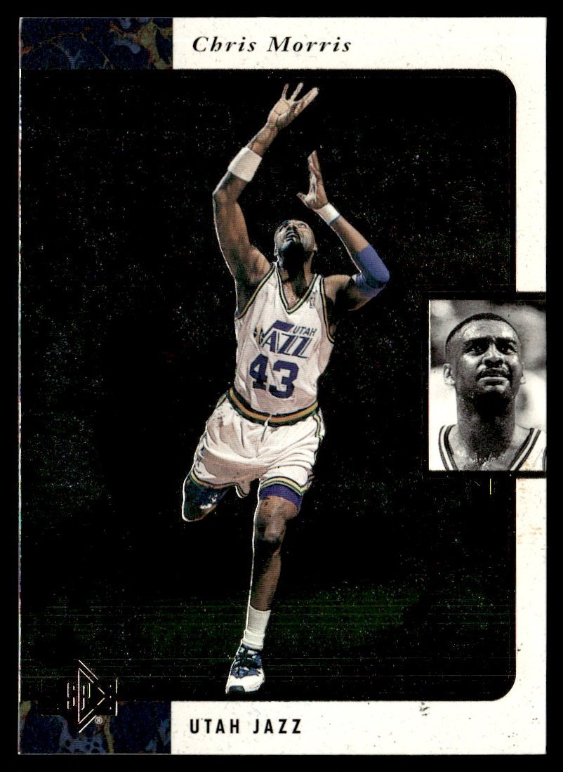 1995-96 Upper Deck SP Chris Morris Utah Jazz #136