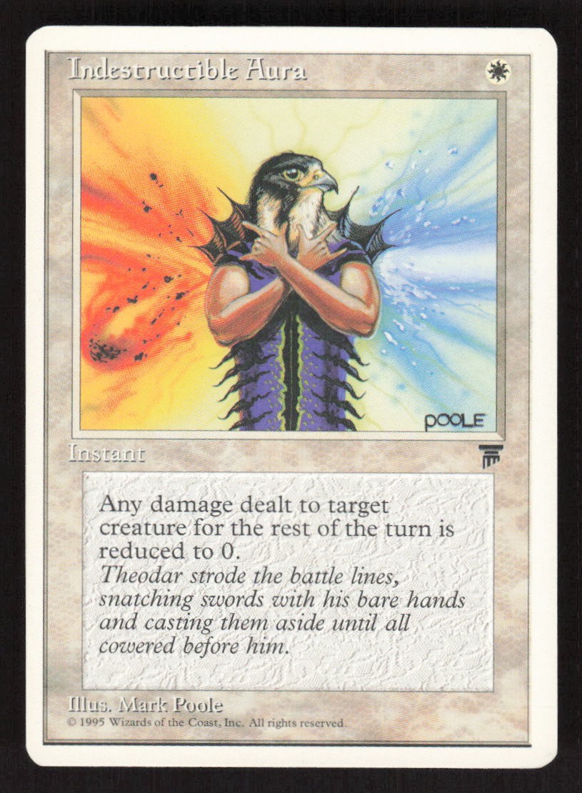 1995 Indestructible Aura Chronicles MTG