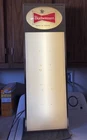 Vintage 1960s Budweiser 36” Illuminated Bar Menu Board  Beer Sign Lot B Tavern