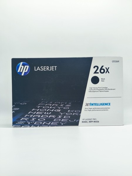 Original HP 26X Toner Schwarz Black - CF226X - Laserjet PRO M402 - 9000 Seiten-image