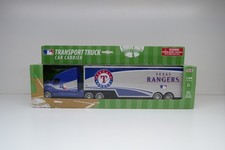 Motor Max MLB Transport Truck TX RANGERS Team Car Carrier - NEW IN BOX