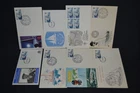 GB first day covers 1967 Chichester x 8 all different cover types etc.
