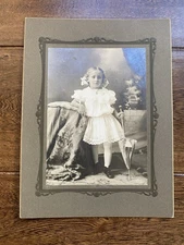 Colorado Little Girl Identified Helen McCune Coburn Early 1900s Antique Photo
