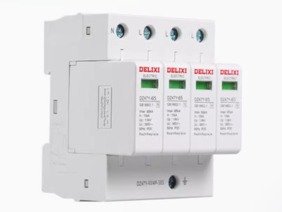 1 pcs New DELIXI Surge protector DZ47Y-65KA 4P free shipping