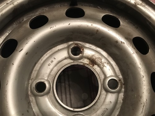 4x 13“ Stahlfelge Felge Ford Fiesta II Bj.86 4,5Jx13 ET41 4x108 - Bild 6 von 15