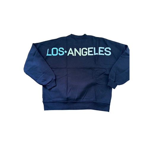 Spirit Jersey Los Angeles Gráfico Sudadera Pullover Cuello Redondo Cómoda De Gran Tamaño L - Imagen 3 de 6
