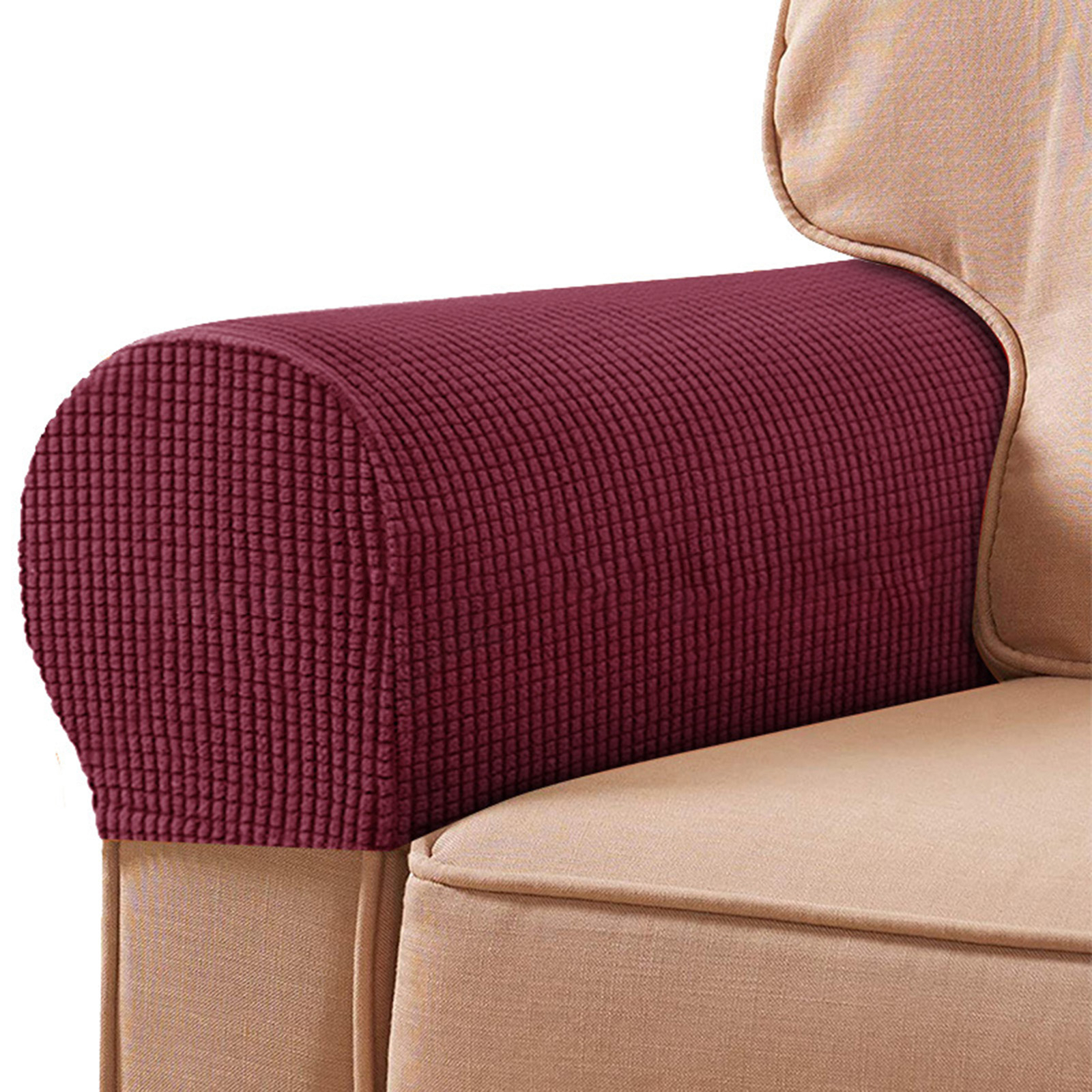 2pcs Armchair Slipcover Thickening Wearresistant Nicelooking Chair