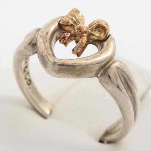 TIFFANY \u0026 Co. Heart Ribbon Ring 925x750 