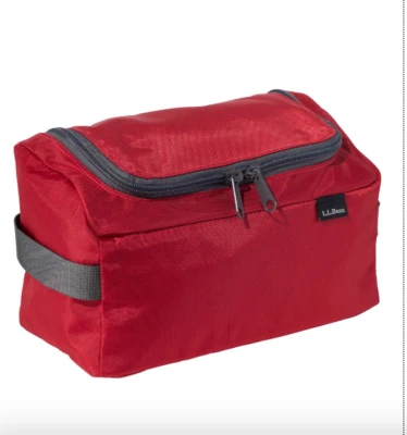 L.L. BEAN ll Bean personal organizer toiletry kit- Red-New without tag