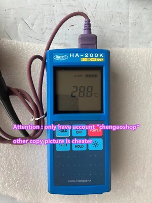 1PCS Used ANRITSU HA-200K thermometer by Fedex or DHL #N9645 YF | eBay