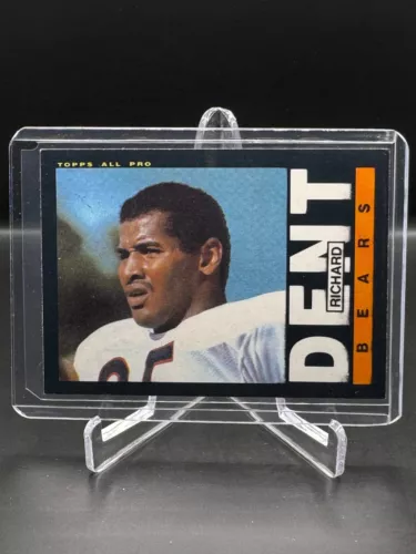 1985 TOPPS!  RICHARD DENT!  RC!  CHICAGO BEARS!  #24  NM!