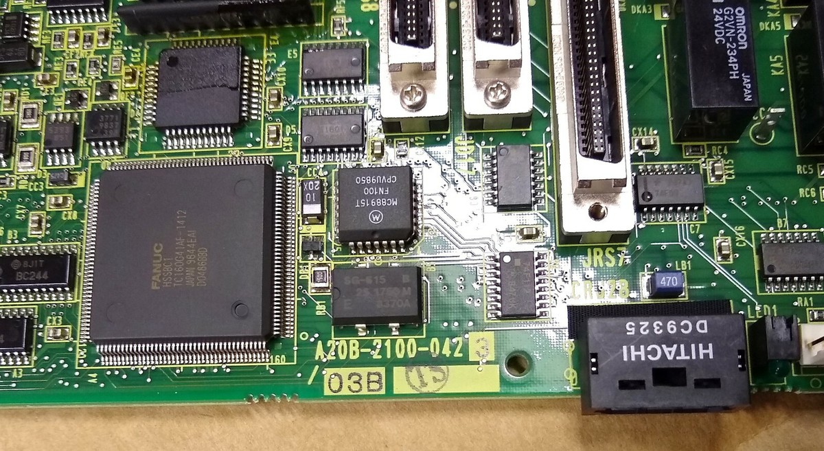 Fanuc A20B-2100-0423 A20B-2100-0423/03B RJ3 Robot Operator Panel I