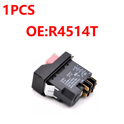 #ad Fits Ridgid 18A 127V 6 Pins T85 55 Table Saw Push Button Switch US Stock $17.33