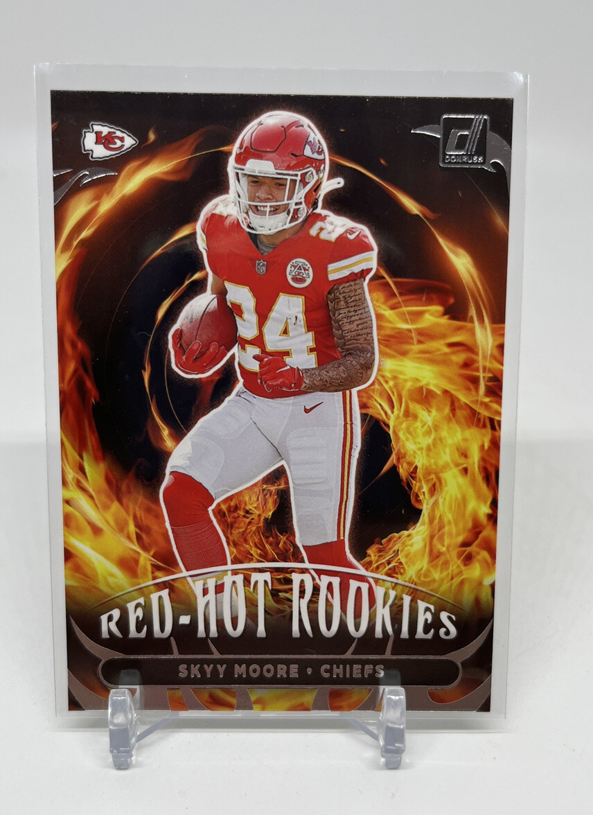 2022 Donruss Skyy Moore Red-Hot Rookies RC #RHR-8