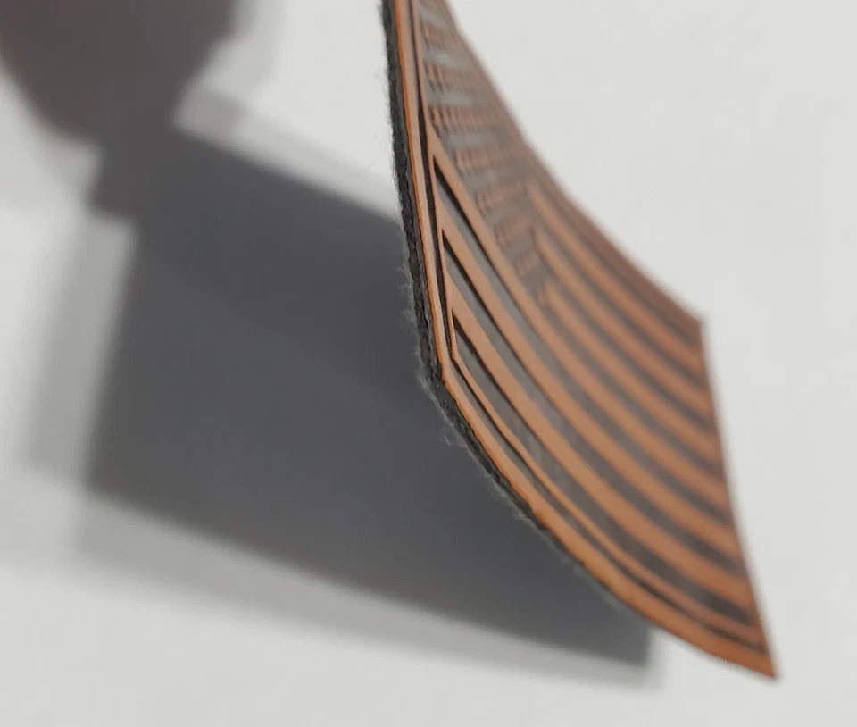 Paquete de 6 parches de cuero bandera americana cosidos, a granel, estampado desgastado, imitación Foto 4 de 4