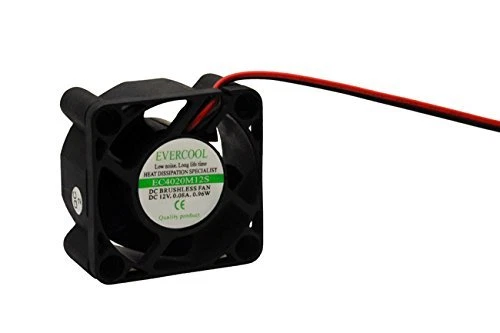 EverCool 4020 EC4020M12S 12V Cooling Fan 2-Pin Plug (40 x 40 x 20 mm) - Image 2 of 3