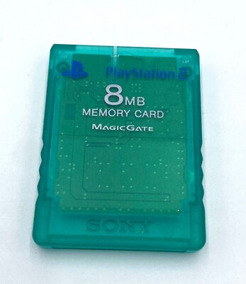 Carte Mémoire Sony Magic Gate 8MB Rouge Pour PlayStation 2 - Officielle - Occasion