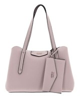 Guess Eco Brenton Girlfriend Satchel Schultertasche Tasche Almond