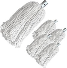 5x Heavy Duty Cotton Mop Heads PY12 Industrial String Floor Cleaner Refill
