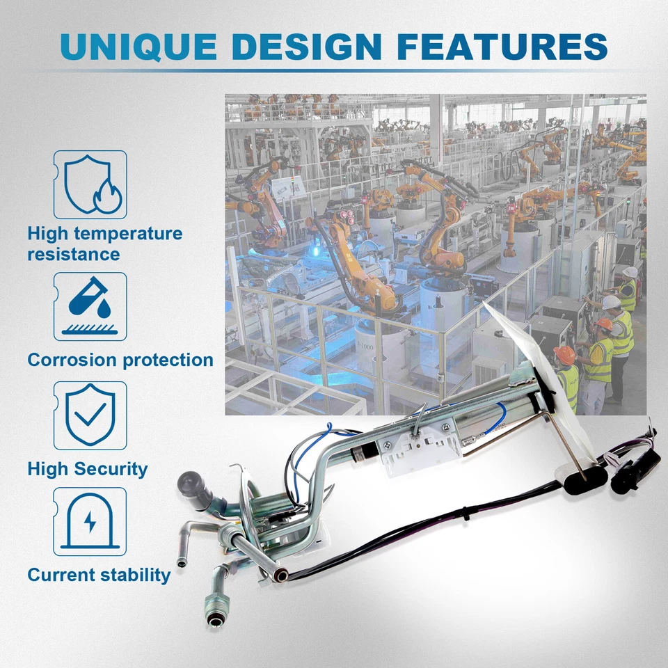 Conjunto de bomba de combustible para Chevrolet S10 Blazer GMC Jimmy 4,3 L 1992-1994 E3625S Foto 4 de 4