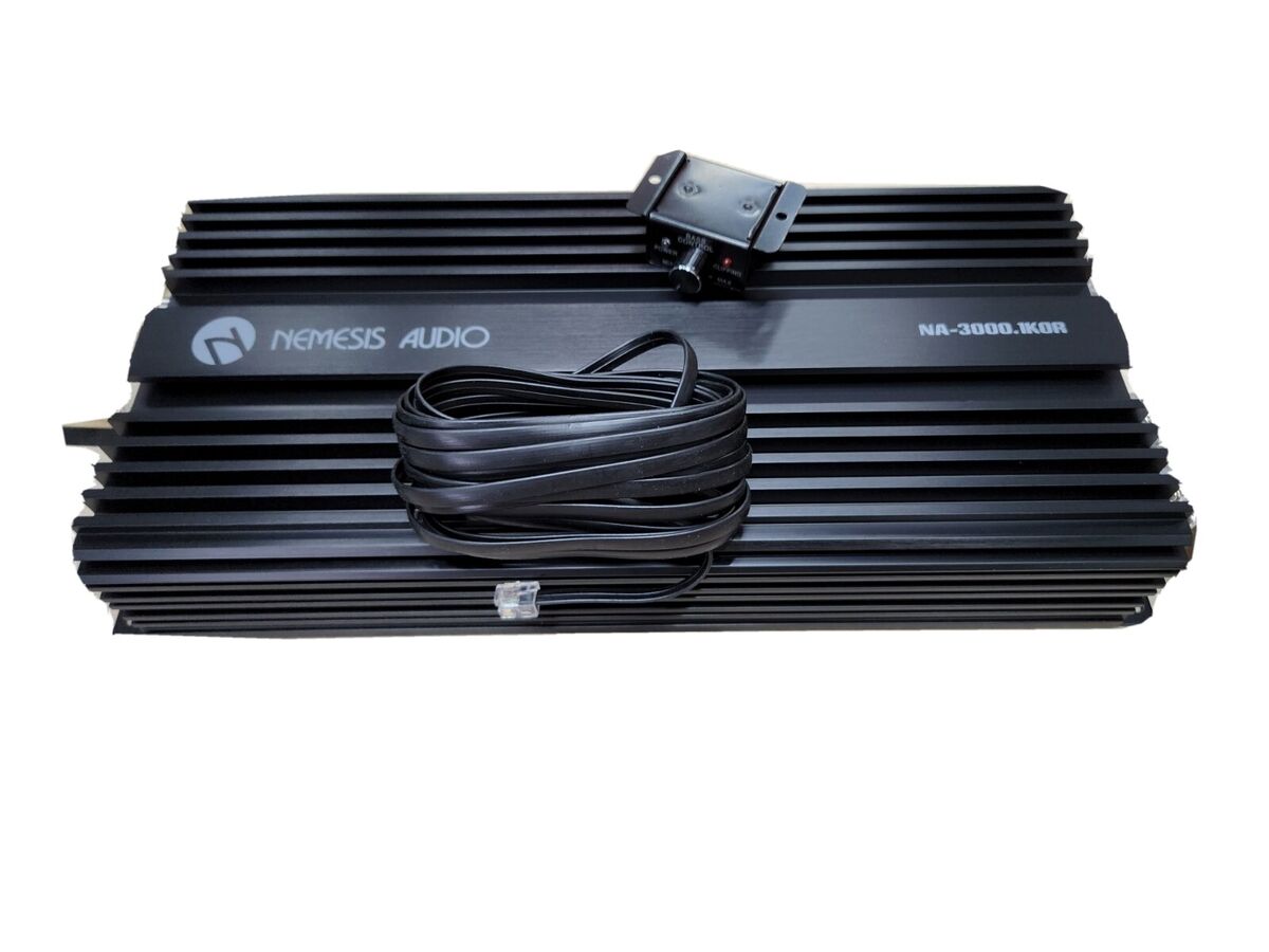 Nemesis Audio 3000.1KOR 3000 watt RMS Monoblock Car Stereo Nemesis Audio 3000.1KOR 3000 watt RMS Monoblock Car Stereo