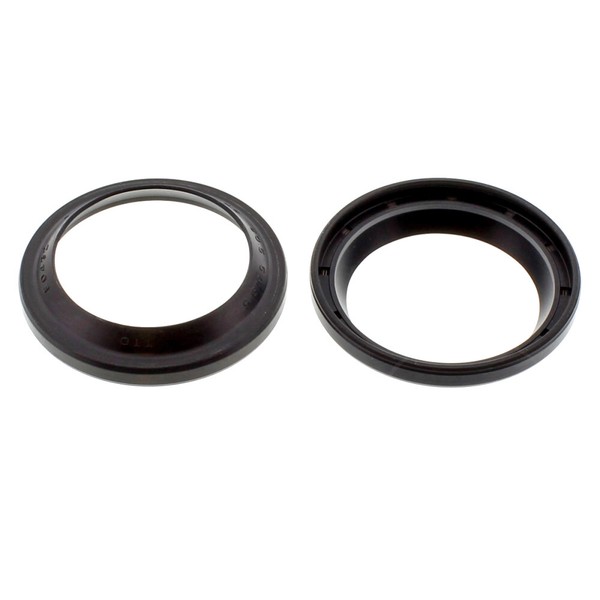 Gabel Staubkappen Satz Passend FüR Kawasaki KLR 600 Bj. 1984-1989-image
