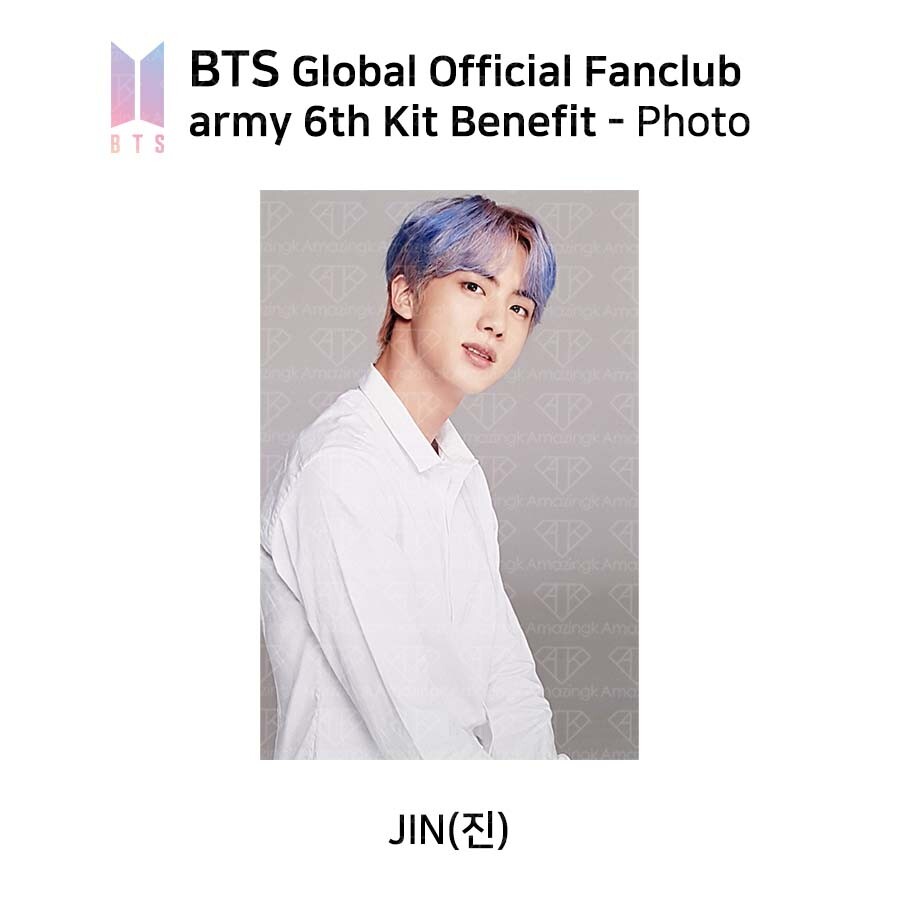 BTS Global Official Fan Club ARMY 6th Kit Benefit Photo K-POP KPOP