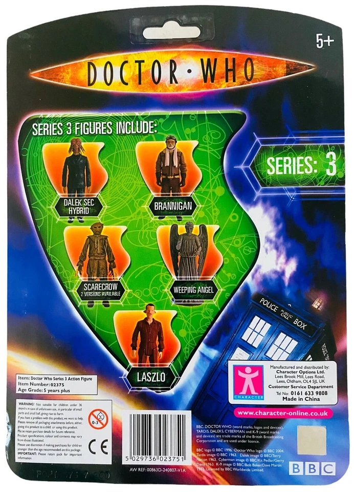 Figura de acción posable Doctor Who Serie 3 Martha Jones NUEVA 2007 Freema Agyeman Foto 2 de 2