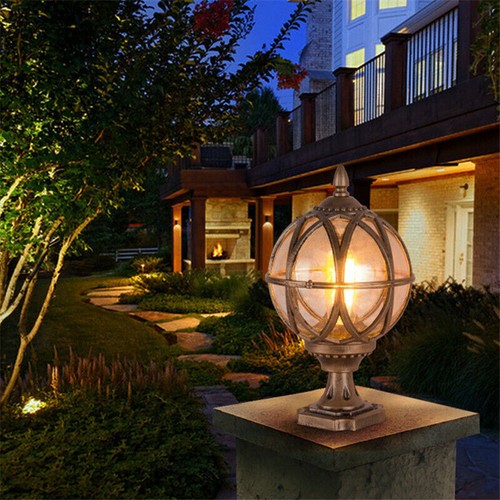 Outdoor Post Light Bar Wall Lantern Home Gate Pillar Lamp Garden Walkway Lights - Picture 6 of 12