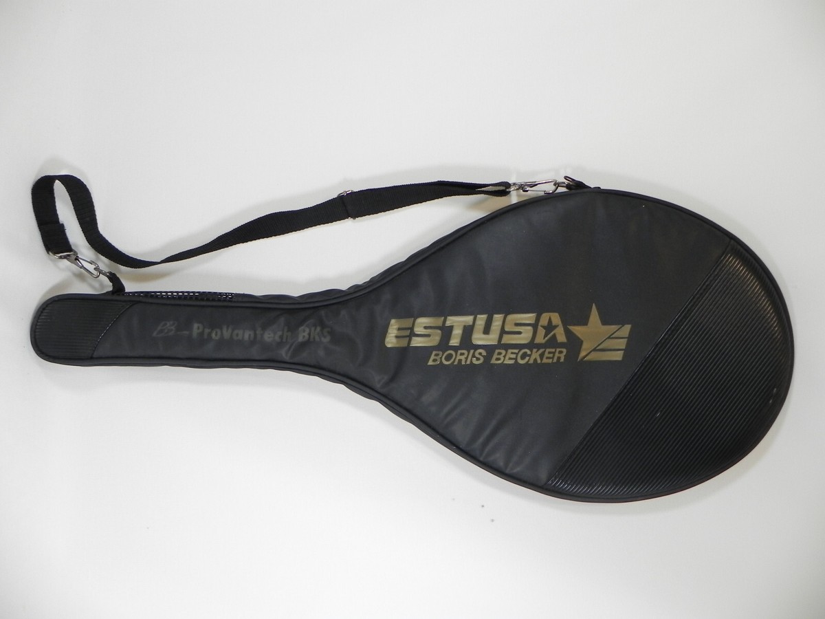 Estusa Boris Becker ProVantech BKS Tennis Racquet w/ Case, 4 5/8