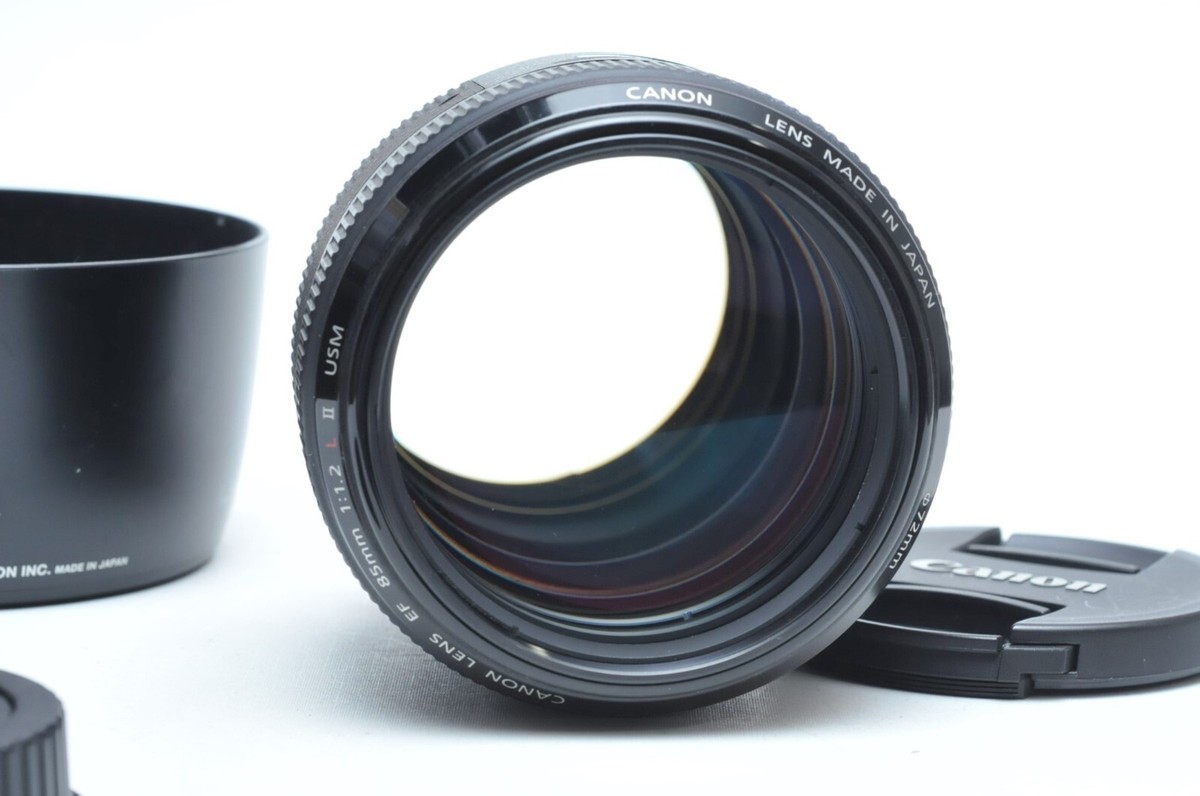 Canon EF 85mm f1.2 L II USM Lens 289038 | eBay