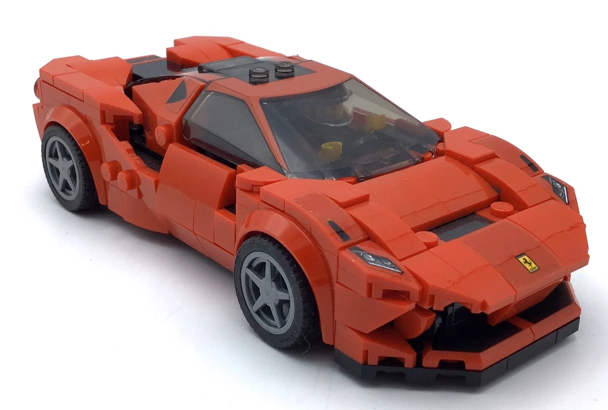 LEGO FERRARI F8 Tributo SPORTS CAR CREATION LOOSE SET WITH MINIFIGURE CLASSIC