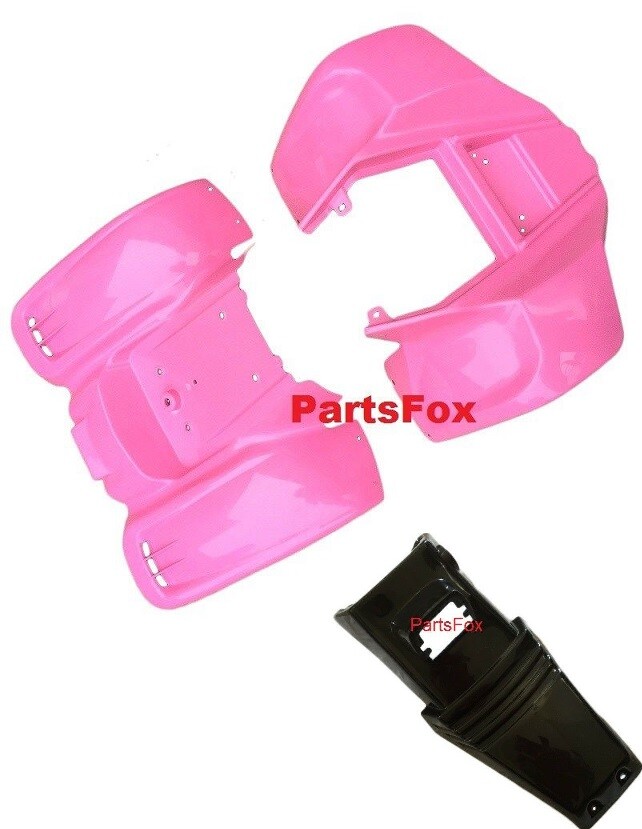 Kazuma Meerkat Pink Fender Black Grill Plastic Redcat 50CC ATV