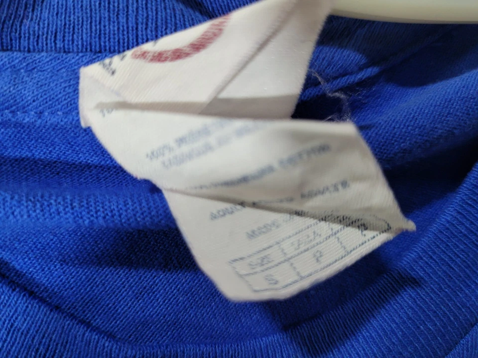 Camiseta I Bleed PLATA Y AZUL Go Detroit - Para Hombre Talla: Pequeña, Nueva Foto 3 de 3