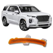 For 2020 21 2022 Hyundai Palisade SE SEL Front Bumper Reflector Light Passenger