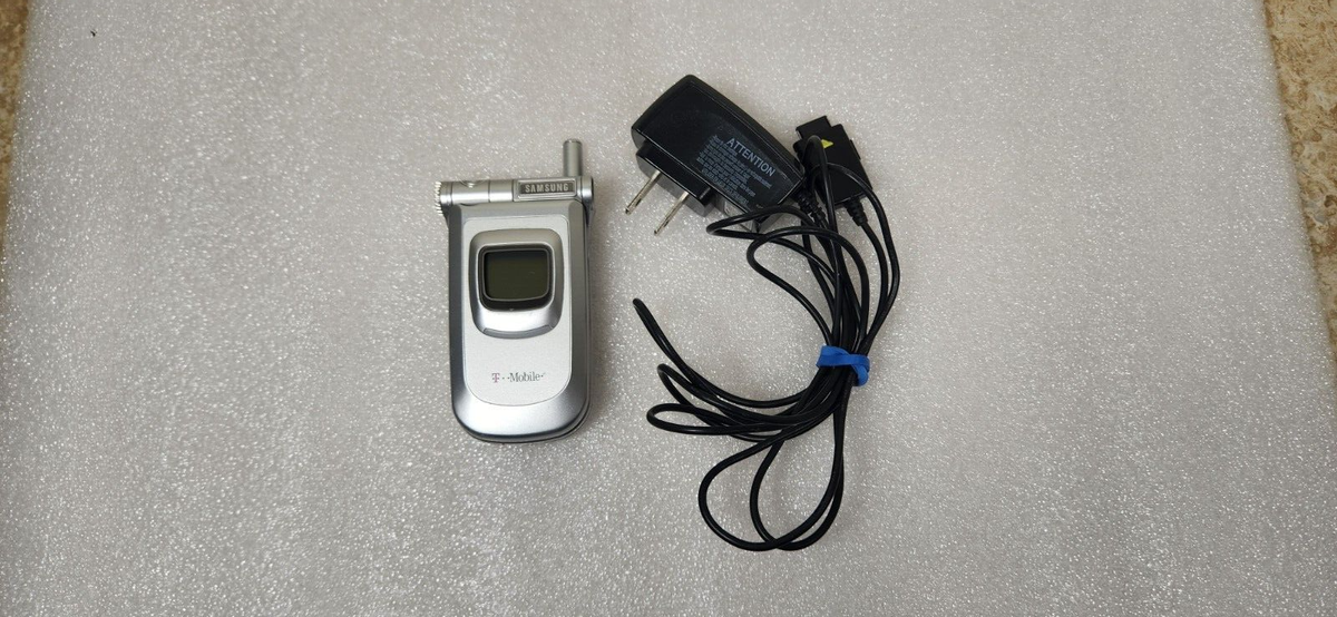 Vintage Samsung SGH-V205 - Silver ( T-Mobile ) Very Rare Cellular