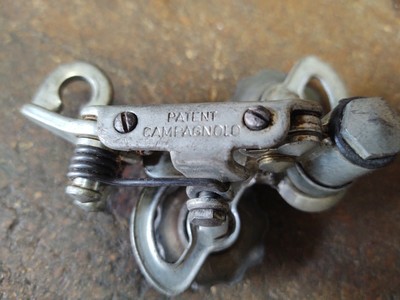 Dérailleur Arrière Vintage Campagnolo Valentino Extra - Cage Courte, Italie, Vendu Pour Pièces