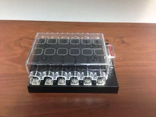 MARINE 12 GANG QUICK CONNECT TERMINAL BLADE AUTO FUSE PANEL HOLDER WITH BOLTS