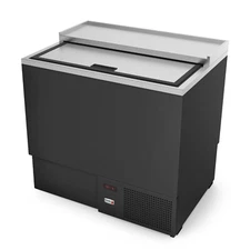 Fagor FGF-36 36.63" Black Glass & Plate Chiller, 162 Mugs Capacity