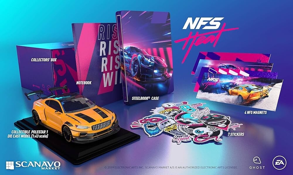 NFS HEAT Polestar 1 Collectors Edition Need For Speed NEW (No Game