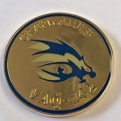 USN US Navy VAQ-142 Electronic Attack Squadron Gray Wolves