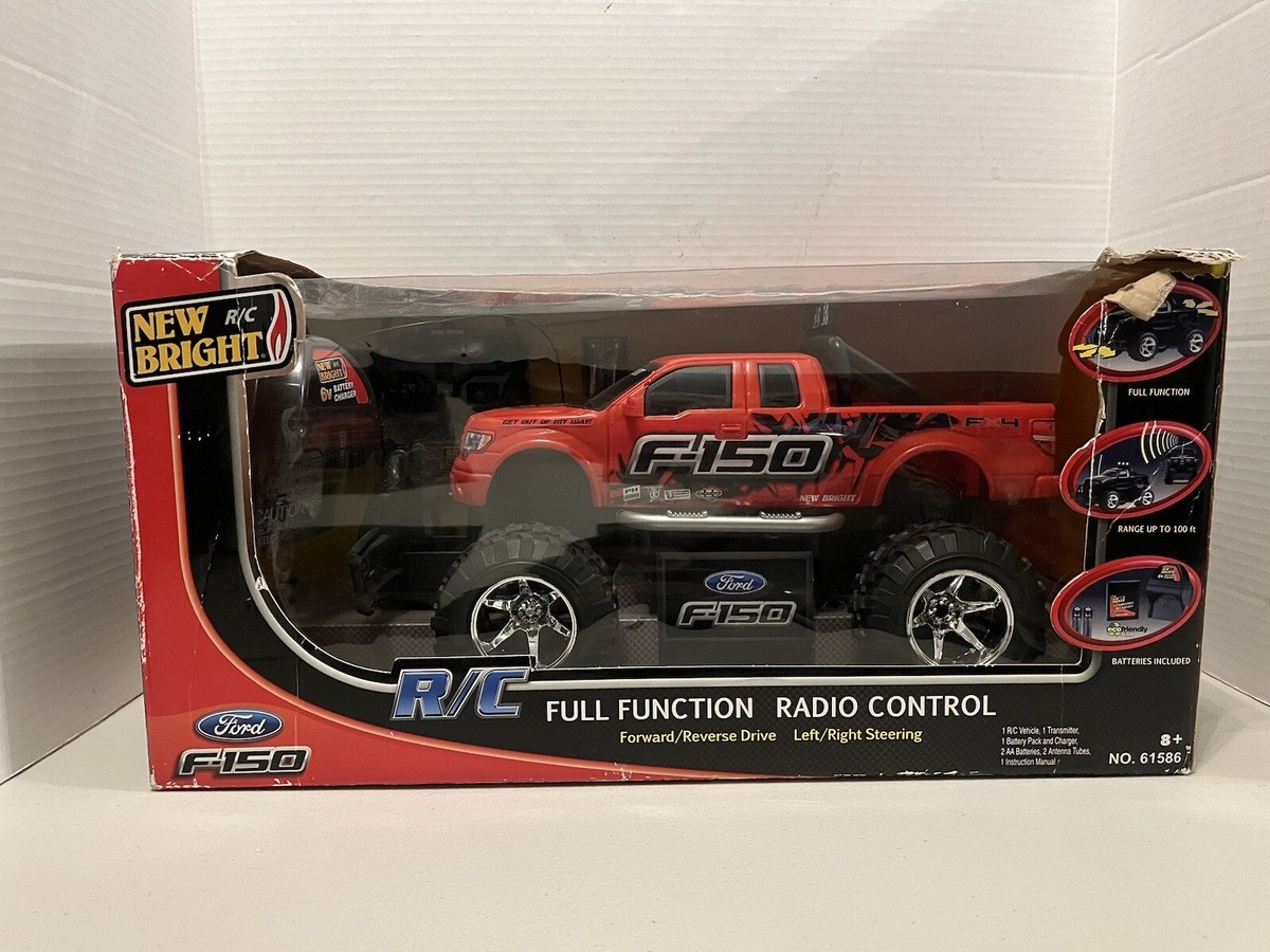 New Bright Ford F150 Raptor Lifted RC Car Truck With Remote