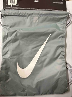 Nike Gym Drawstring Sack Backpack "Run Penn 2012" Lightweight Gray NWT 53-HUDE Nike Gym Drawstring Sack Backpack "Run Penn 2012" Lightweight Gray NWT 53-HUDE
