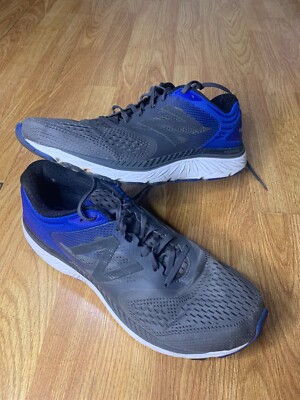 New Balnce 940 V4 Shoes Mens 12.5 Gray Blue Running Sneakers Abzorb Performance