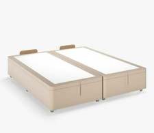 John LEWIS Hypnos Classic MAXI 135 DOUBLE divan Bed Base storage OTTOMAN £1849