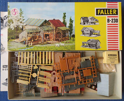 Faller AMS B-230 -- Sägemühle, Sammlerstück, 60er Jahre Spielzeug  #080419