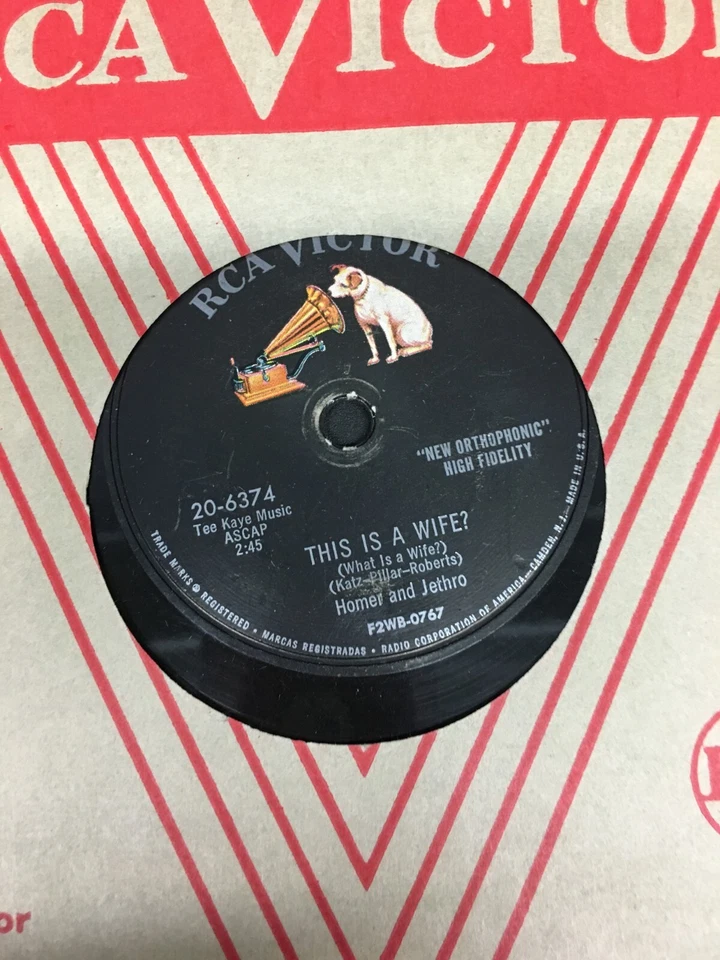 Mixed Lot Of 4 Vintage 78 RPM Records ! Capital RCA Records , Blues , Jazz - Image 4 of 4